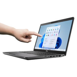 Dell Latitude 5400 Touch Laptop - Intel Core i5-8350U 8th Generation, 8GB RAM, 256GB NVMe SSD, Windows 11 Pro, 14 inch FHD Embedded Touch Screen & Laptop Bag (Certified Refurbished)