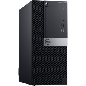 Dell OptiPlex 5060 Mini Tower PC Core i5-8500,8GB RAM,256 NVMe SSD+500GB Sata HDD - Win 11 Pro – Certified Refurbished