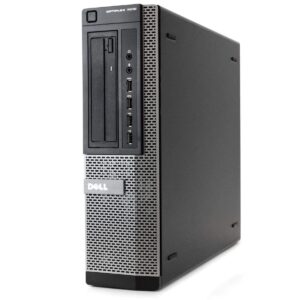 Dell Optiplex 7010 Desktop PC - Intel Core i3-2120, 8GB DDR3 Ram, 240GB SSD, MS Win10 Pro, USB Nano Wi-Fi Adaptor(Certified Refurbished)