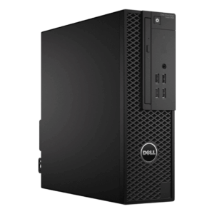 Dell Precision Tower 3420 SFF Desktop PC - Intel Core i5-6500 6th Gen, 8GB DDR4 Ram, 256GB SSD, Windows 10 Pro & USB Wi-Fi Wireless Dongle (Certified Refurbished)