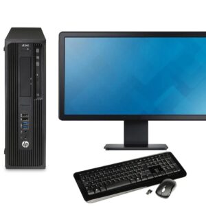 HP Z240 core i5 7th Gen Workstation Combo, 8GB DDR4, 240GB SSD, Win 10 Pro 64 BIT, Certified Refurbished + 12 Months Warranty