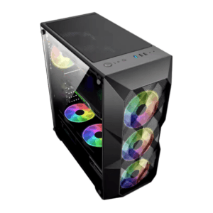 intel core i7 8700 Gaming PC -8GB DDR5 Graphics - 16GB - 512NVMe SSD - 700 Watt PSU- Win 11 Pro - New