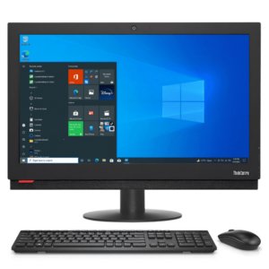 Lenovo ThinkCentre M810z All-In-One Desktop PC - Intel Core i5 7500(7th Gen), 8GB Ram, 256GB SSD, MS Win10 Pro, On-board Wireless Wi-Fi, New USB KB+MSE (Certified Refurbished)