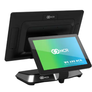 NCR CX7 15.6" Touchscreen Dual Screen POS System – Intel Celeron G4700T, 8GB RAM, 128GB SSD, Windows 10 | Certified Refurbished
