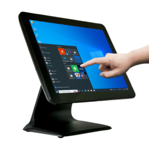POS System - 15.6" Wide Touch Terminal, Intel Celeron J1900 1.99 GHz-8GB RAM-128GB SSD-Win10 Pro &amp-On-board WiFi (New)