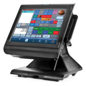 ParTech EverServ 7700 M7700-20-018 Retail POS System – 15” Touch Terminal – Intel Pentium G630T, 4GB DDR3 RAM, 64GB SSD, Windows 10 Pro(Certified Refurbished)