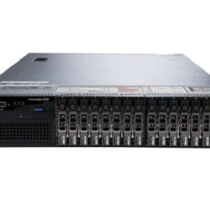 Dell PowerEdge R720 Refurbished 2U Enterprise Server – 2 x 8-Core Intel Xeon CPUs, 64GB RAM