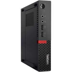 Lenovo ThinkCentre M910q Tiny Desktop- Intel i5 6th Gen, 8GB DDR4, 256GB SSD Ram, MS Win10 Pro (Certified Refurbished)